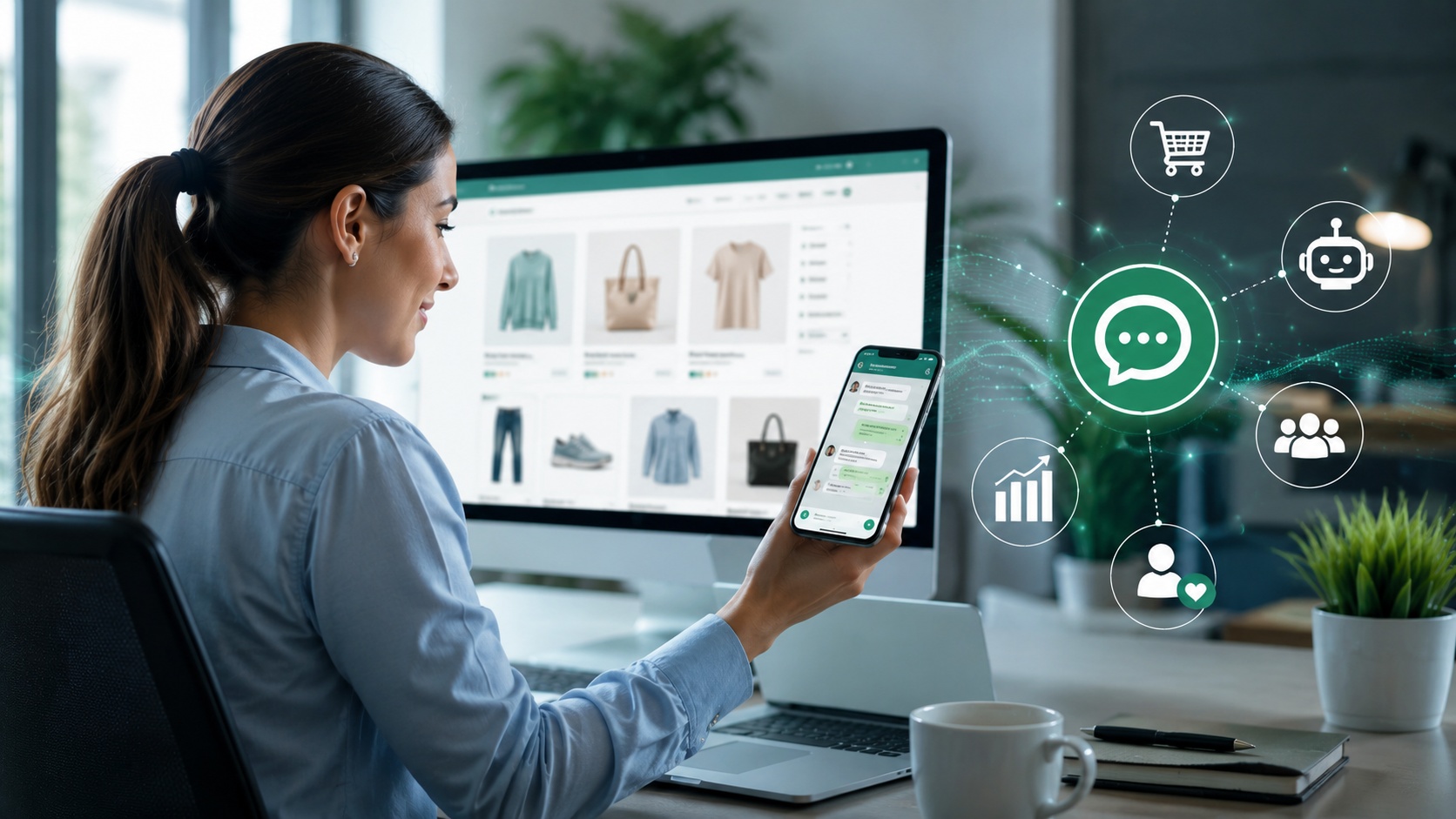 Marketing por WhatsApp para tiendas Shopify en Colombia: automatización, ventas y fidelización